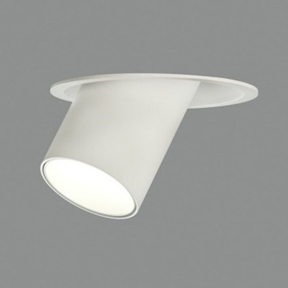 Gina Recessed Textured White Spotlight