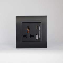 1 Gang 13 Amp Socket Usb-C