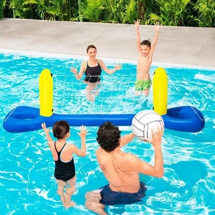 Inflatable Volleyball Net 244X64cm With Ball