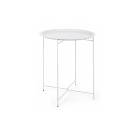 Garden Table Vassoio Wissant White D46