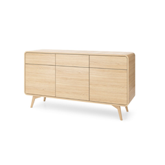 Sideboard 3 Doors 3 Drawers – Vicenza Oak