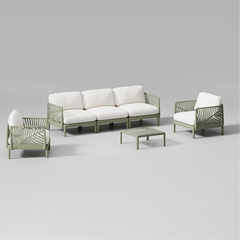Outdoor Sofa Set Of 4 - Green