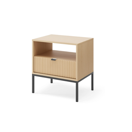Bedside Table 1 Drawer - Vicenza