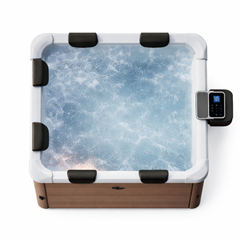Amber Aero Plus 6-Person Spa With Jets, Bubbles & LED