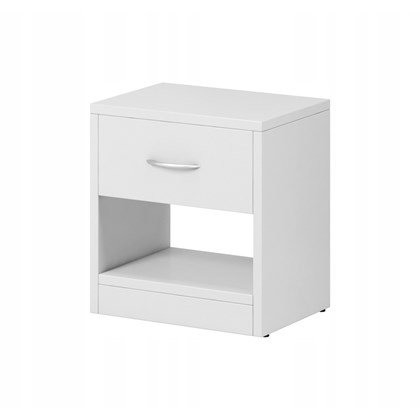 Bedside Cabinet  - White