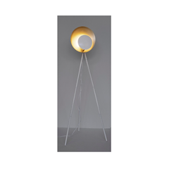 Design White-Gold Floor Lamp