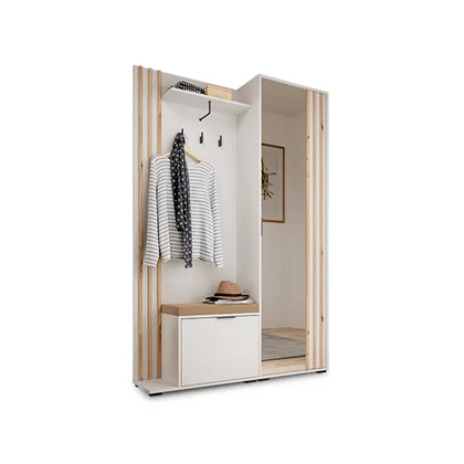 Hallway Cabinet – White & Artisan Oak