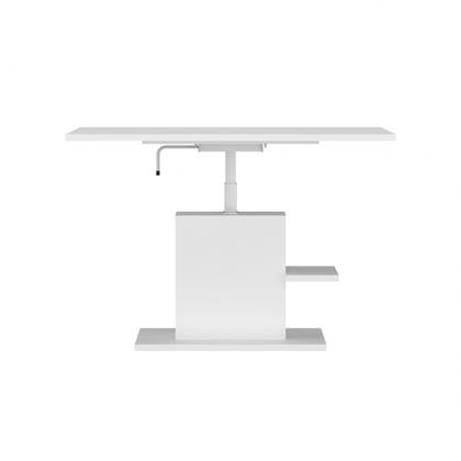 Table 110 With Lift – Alpine White