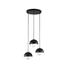 Pendant Lamp 3 Lights – Black & White