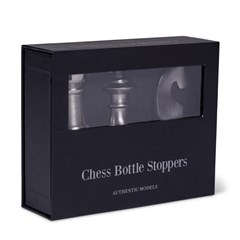 Unique Chess Bottle Stopper Set