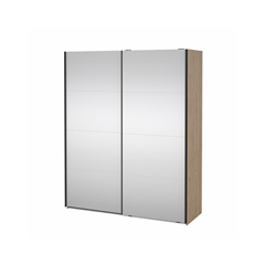 Bergamo Wardrobe – Jackson Hickory & Mirror