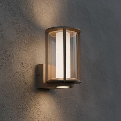 Outdoor Wall LED Light 13W 3000K – Beige-Brown (Taupe)