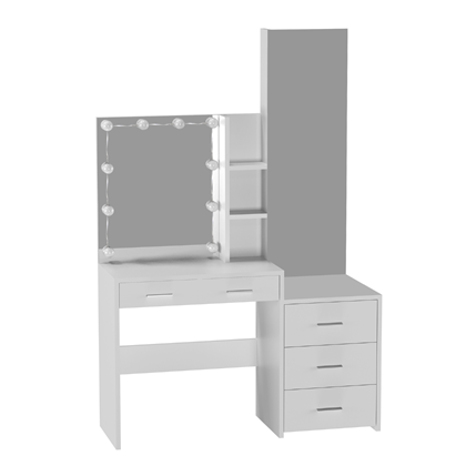 Dressing Table - White 120X40x178cm