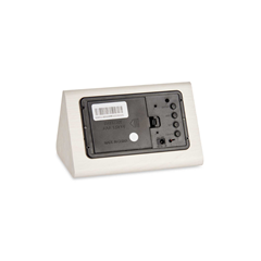 White Digital Clock