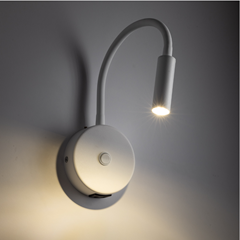 Wall Lamp 1USB White