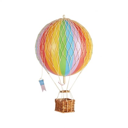 Vintage Balloon Model Travels Light Rainbow