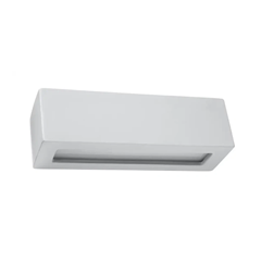 Vega Wall Light – White & Silver