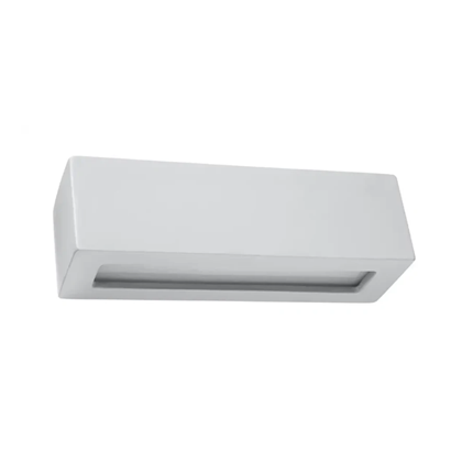 Vega Wall Light – White & Silver