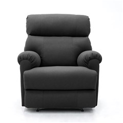 Manual Recliner Chair 92x90x105 - Dark Grey