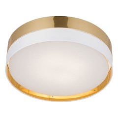 Ceiling Lamp Hilton - White & Gold