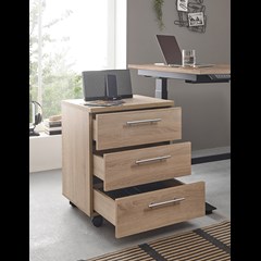 Roll Container - Sonoma Oak