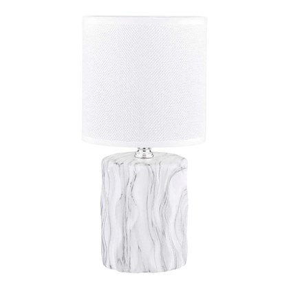 Table Lamp HS - White & Grey