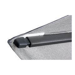 Set Parasol T¹ 400x300 Anthracite - Havana & Base 120kg  Black Granite