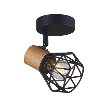 Frodo Spotlight – Black & Wood