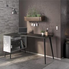 Oslo Desk - Black & White