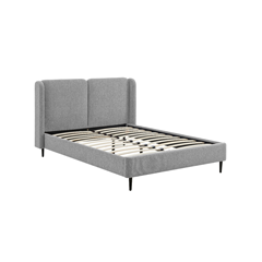 Upholstery Bed 140x190cm - Grey