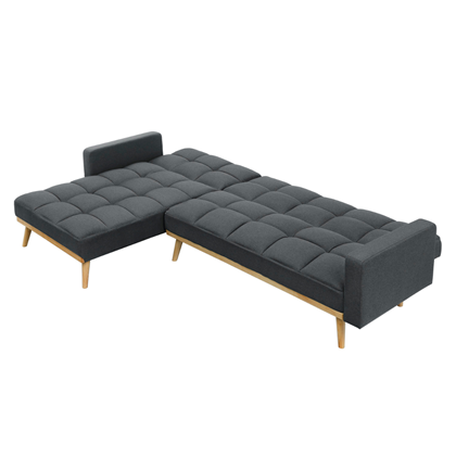 Corner Sofa bed Dark grey