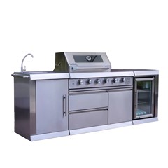 Outdoor Gas Kitchen - Stainless Steel