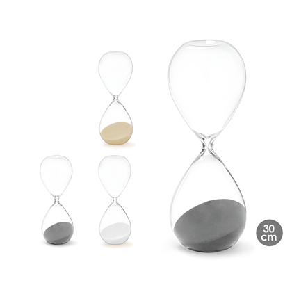 Grey Sand Timer 30cm - 60 Min