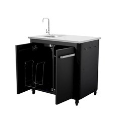 Outdoor Kitchen 90 With Sink and Tap