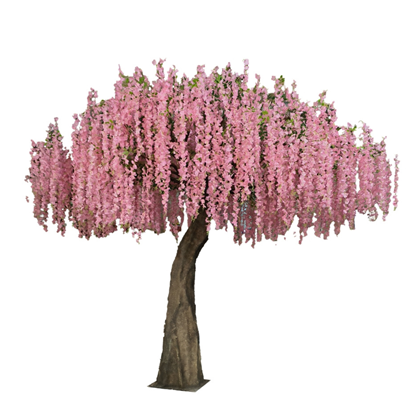 Artificial Pink Wisteria Tree