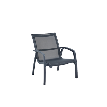 Outdoor Armchair – Dark Grey