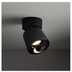 Moving Spotlight Black 12W