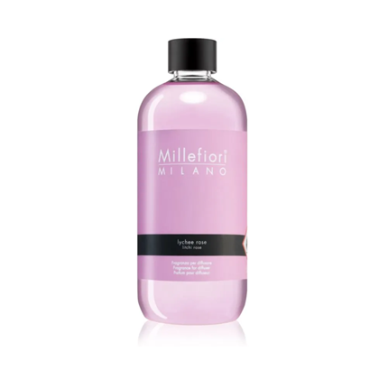 Millefiori Milano Lychee Rose refill for aroma diffusers 500 ml