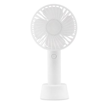 Mini Fan with USB Cable - White