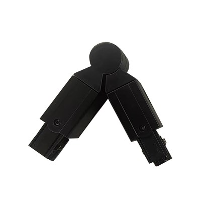 Adjustable Connector for 4 Wire Track  Black