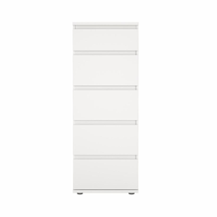 Nova Chest With 5 Drawers White