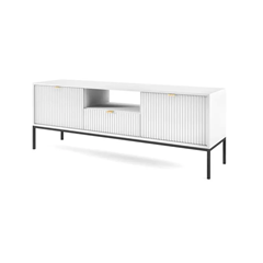 TV Unit 2 Doors 1 Drawer – White