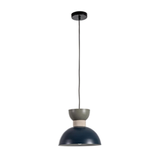 Hanging Lamp - Blue & Green