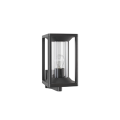 Wall Light Anthracite Aluminium and Clear Acrylic