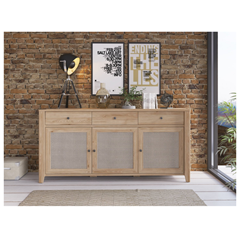 3D 3S Sideboard – Jackson Hickory & Amadeus