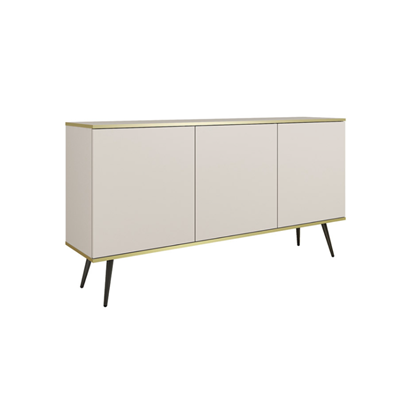 Sideboard 160 – Beige & Gold