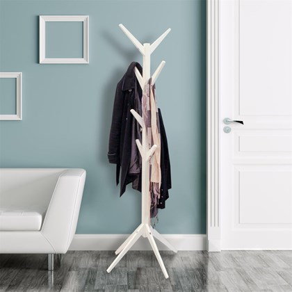 Coat Stand Tree – White