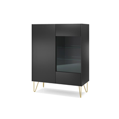 Showcase Cabinet – Black