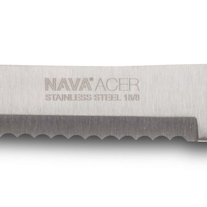 Steel Kitchen Knife For Bread 32.5 Cm