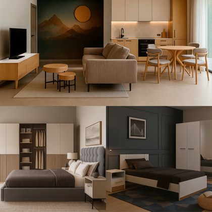 Apartment Package Set - Cashmere